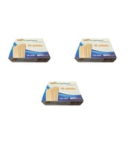 Niceplast Dil Çubuğu Ahşap Maket Çubukları 2 x 14 Cm. - 50 Adetlik 3 Paket