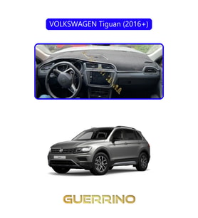 VOLKSWAGEN Tiguan (2016+) ;TORPİDO KORUMA HALISI MAVİ KENAR