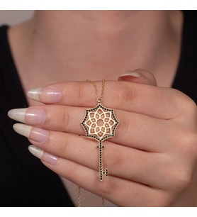KALBİMİN ANAHTARI 925 AYAR GÜMÜŞ KOLYE