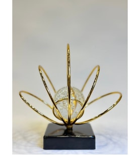 METAL LOTUS KÜRELİ DEKOR GAGA-045