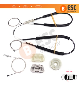 Ford Focus MK1 1998-2005 4/5 Kapı Hatchback Sedan Wagon 1331614 İçin Ön Sol Cam Kriko Tamir Seti