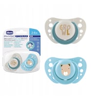 Chicco PhysioForma Air 2'li Silikon Emzik 2-6 Ay Erkek (Çok Renkli)