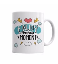 ZNN ENJOY EVERY MOMENT Kupa Bardak Porselen
