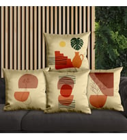 eJOYA Modern Tasarımlı 4'lü Yastık İçi Ve Kırlent Kılıfı 45cm 113648