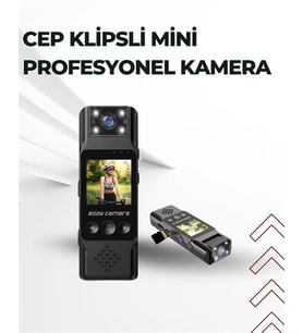 WiFi ile Uzaktan Erişimli Mini Kamera – 1200mAh Batarya, 1080P Video Çekimi