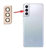 Sm Galaxy S21 Plus G996 Metal Çerçeveli Kamera Lens Koruyucu Full Set-(5775) - EEEEEE3289-9597