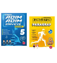 Newton Yayınları 5.Sınıf Adım Adım Zirveye Matematik + Paragraf Deneme