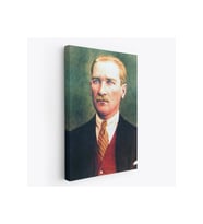 Atatürk Portre Tablosu Mustafa Kemal Atatürk Dekoratif Kanvas Tablo-CS-69