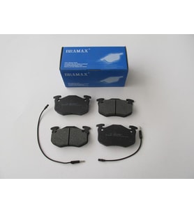 PEUGEOT 306- SD/HB- 00/01; ARKA FREN BALATASI (2 KABLOLU)(DİSK) (105X54,9X11)(BRAMAX)