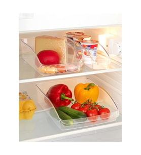 Buzdolabı Düzenleyici Şeffaf 3 Parçalı set