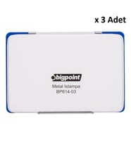 Bigpoint Metal Istampa Büyük Boy x 3 Adet