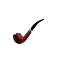 Akrilik Saplı 9mm Filtreli Pipo, New York 129 Model, Şık ve Kaliteli