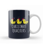 Christmas Quackers Kupa Bardak Porselen
