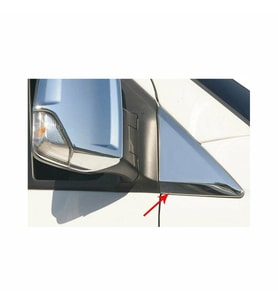 Mercedes Sprinter W907  Krom Kelebek Cam Yeri 2 Prç. 2018 Ve Üzeri
