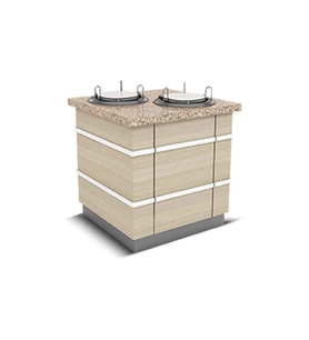 Empero GLT.TD.01 Galata Tabak Dispenseri Isıtmalı 1100*900*900