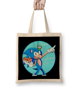 Sonic Happy Birthday Bez Çanta Uzun Saplı