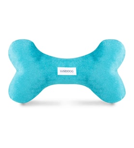 Lusi Doog Peluş Köpek Oyuncağı Kemik (%100 Organik Elyaf) Turkuaz