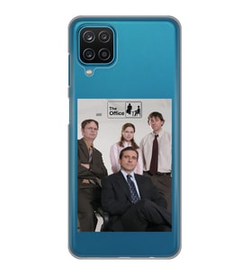 Samsung Galaxy M32 Uyumlu The Office Tasarımlı Şeffaf Telefon Kılıfı