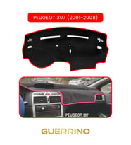 PEUGEOT 307 (2001-2008)TORPİDO KORUMA HALISI KIRMIZI KENAR