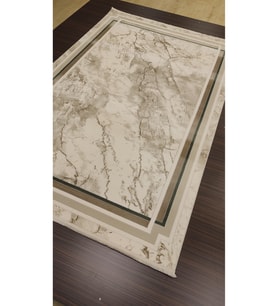 HALIMARKA HALIMARKA K-DRK DK012K KREM YEŞİL MODERN SALON HALISI 156X230 CM