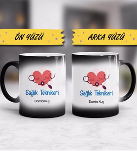 Sağlık Teknikeri Sihirli Kupa Bardak