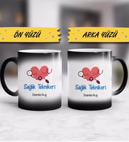 Sağlık Teknikeri Sihirli Kupa Bardak