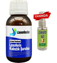 Laxoferin Şurup - + Çörek Otu Yağı / Bay Bayan Kullanımına Uygun 50 Ml Şurup