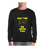 Star Wars - Force Siyah Çocuk Sweatshirt