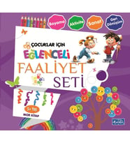 Eğlenceli Faaliyet Seti - Mor - 5+ Yaş
