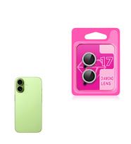 Apple iPhone 17 Uyumlu Zore CL-06 Kamera Lens Koruyucu (Açık Yeşil)