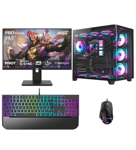 Dragos DRx7939 Ryzen 7 5700X 32GB Ram 1TB M2 NVMe SSD 16GB RTX5060Ti 24.5 İnç 200Hz Oem Paket
