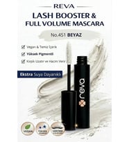 Lash Booster & Full Volume Color Maskara White-Tam Hacim & Uzatan Renkli Maskara Beyaz 451
