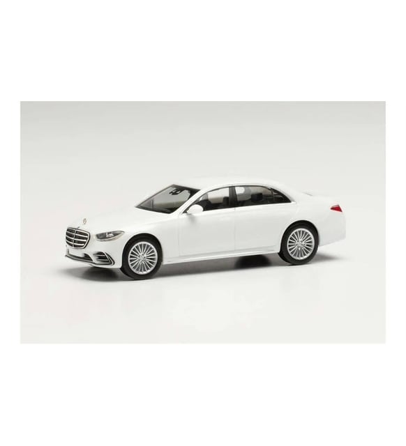 Herpa 420907-002 1/87 Ölçek Mercedes Benz S-Klasse, Beyaz