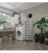 Kenzlife çamaşır makinesi dolabı sinemsepet byz 10 lu banyo arkalıksız kurutma bulaşık (Karışık)