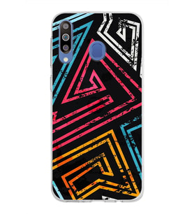 Samsung Galaxy M30 Kapak Eskitme Tasarımlı Şeffaf Silikon Kılıf