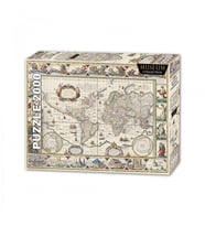 Star Oyun Dünya Haritası II 2000 Parça Puzzle