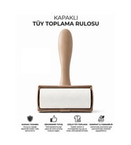 Tüy Toplama Rulosu - Kapaklı - Ergonomik - Taşınabilir