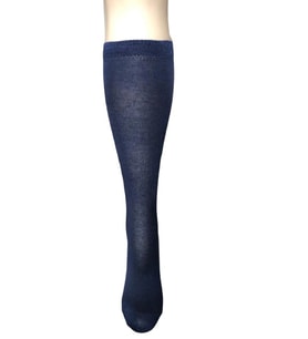 DESIGN PAMUKLU ÇOCUK DİZALTI OKUL ÇORABI