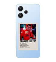 Xiaomi REDMI 12 Uyumlu Charles Leclerc Desenli Şeffaf Telefon Kılıfı