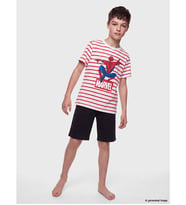 LCW Kids Siyah Erkek Çocuk Pijama Şortu
