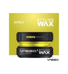 VASSO MAN Hareketlilik Sağlayan Super Hold Şekillendirici Mat Wax - Apex Pro Matte Paste 150 ml 8699216347638