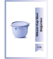 Tupperware Miksim Kap 1.1L Mavi Böğürtlen