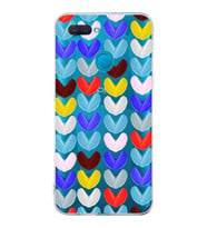 PrintiFy Oppo A5S ile Uyumlu Water Color 1  Kamera Korumalı Şeffaf  Kılıf