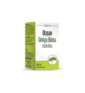 Ocean Ginkgo Biloba 30 Kapsül