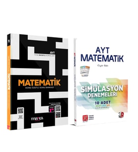 Marka Yayınları AYT Matematik Soru Bankası ve 3D Deneme Seti 2 Kitap
