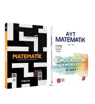 Marka Yayınları AYT Matematik Soru Bankası ve 3D Deneme Seti 2 Kitap