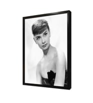 Audrey Hepburn Çerçeveli Mdf Tablo