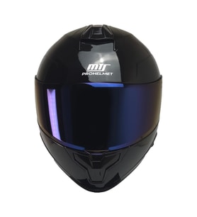 Motosiklet Kaskı Full Face Double Güneş Vizörlü ECE 22.06R Motor Kask Siyah