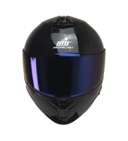 Motosiklet Kaskı Full Face Double Güneş Vizörlü ECE 22.06R Motor Kask Siyah