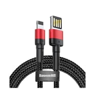 Baseus CALKLF-G91 Cafule 2.4 A Lightning 1 Metre Şarj Kablosu Kırmızı